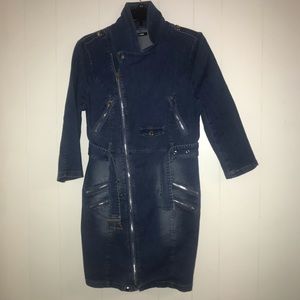 FASHION NOVA NWT Denim Dress (L)